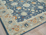 Exquisite Rugs Newport hand-tufted New Zealand Wool 7326 Blue/Gray 15' x 12' Area Rug