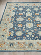 Exquisite Rugs Newport hand-tufted New Zealand Wool 7326 Blue/Gray 15' x 12' Area Rug
