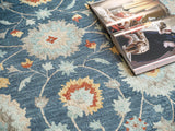 Exquisite Rugs Newport hand-tufted New Zealand Wool 7326 Blue/Gray 15' x 12' Area Rug