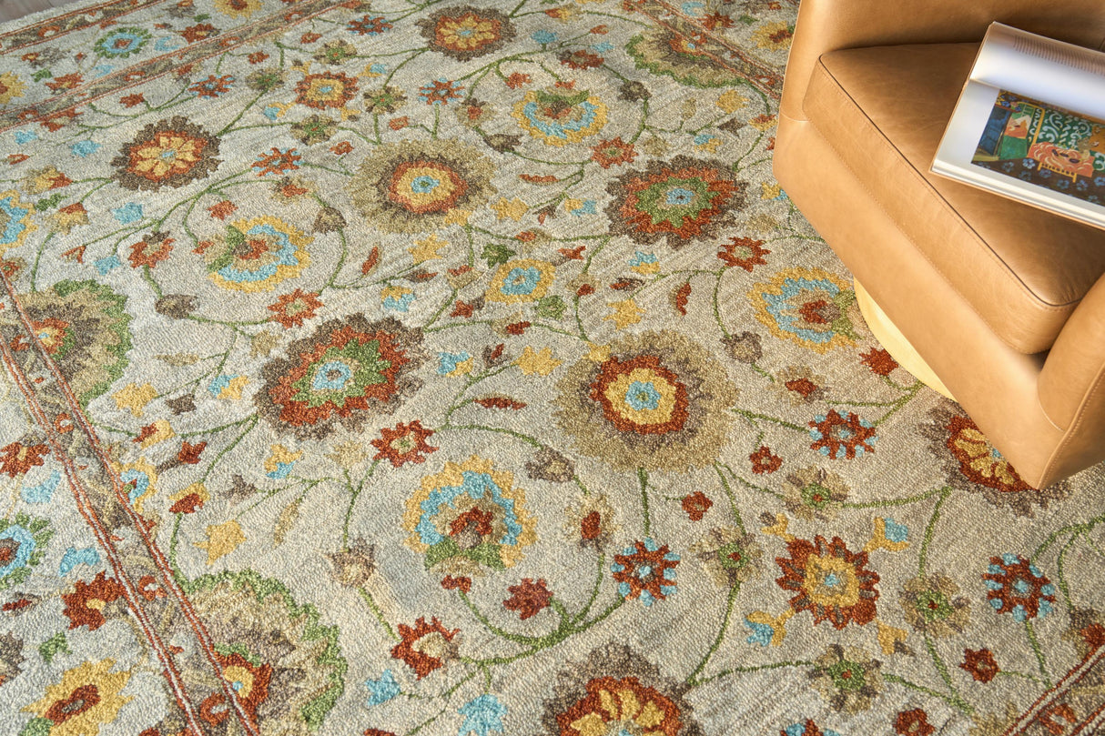Exquisite Rugs Newport hand-tufted New Zealand Wool 7327 Beige 14' x 10' Area Rug