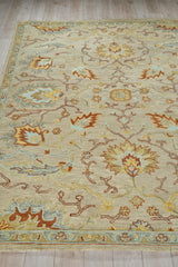 Exquisite Rugs Newport hand-tufted New Zealand Wool 7329 Beige/Brown 9' x 6' Area Rug