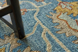 Exquisite Rugs Newport hand-tufted New Zealand Wool 7330 Blue/Ivory 18' x 14' Area Rug