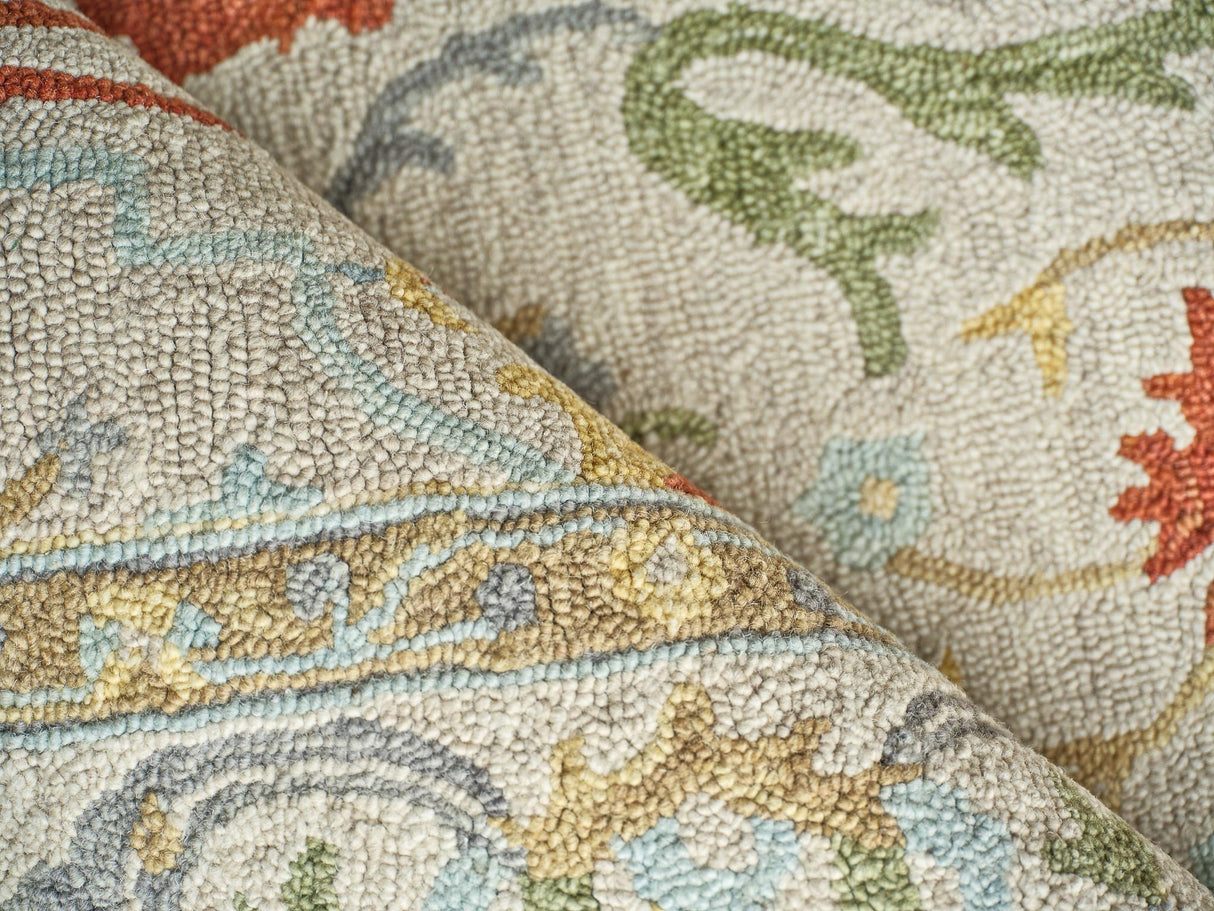 Exquisite Rugs Newport hand-tufted New Zealand Wool 7331 Beige 15' x 12' Area Rug
