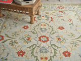Exquisite Rugs Newport hand-tufted New Zealand Wool 7331 Beige 9' x 6' Area Rug
