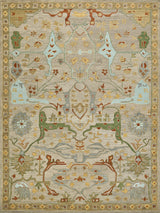 Exquisite Rugs Hamilton hand-tufted New Zealand Wool 7332 Beige/Multi 6' x 4' Area Rug