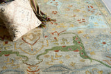 Exquisite Rugs Hamilton hand-tufted New Zealand Wool 7332 Beige/Multi 12' x 9' Area Rug