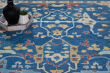 Exquisite Rugs Hamilton hand-tufted New Zealand Wool 7333 Navy/Multi 10' x 8' Area Rug