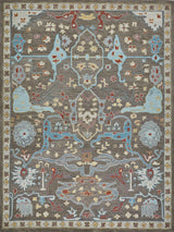Exquisite Rugs Hamilton hand-tufted New Zealand Wool 7334 Taupe/Multi 18' x 14' Area Rug