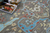 Exquisite Rugs Hamilton hand-tufted New Zealand Wool 7334 Taupe/Multi 18' x 14' Area Rug