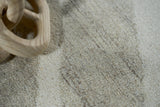 Exquisite Rugs Rio hand-tufted New Zealand Wool 7338 Beige/Ivory 9' x 6' Area Rug