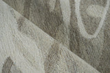 Exquisite Rugs Rio hand-tufted New Zealand Wool 7338 Beige/Ivory 10' x 8' Area Rug