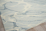 Exquisite Rugs Rio hand-tufted New Zealand Wool 7339 Blue/Ivory 14' x 10' Area Rug