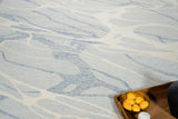 Exquisite Rugs Rio hand-tufted New Zealand Wool 7339 Blue/Ivory 18' x 14' Area Rug