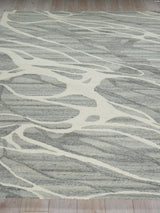Exquisite Rugs Rio hand-tufted New Zealand Wool 7340 Gray/Ivory 15' x 12' Area Rug