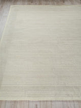 Exquisite Rugs Dusseldorf hand-tufted New Zealand Wool 7342 Silver/Ivory 12' x 9' Area Rug