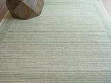 Exquisite Rugs Dusseldorf hand-tufted New Zealand Wool 7343 Sage Green/Ivory 14' x 10' Area Rug