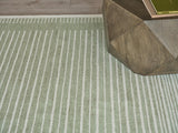 Exquisite Rugs Dusseldorf hand-tufted New Zealand Wool 7343 Sage Green/Ivory 12' x 9' Area Rug
