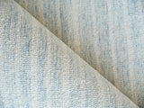 Exquisite Rugs Dusseldorf hand-tufted New Zealand Wool 7344 Blue/Ivory 9' x 6' Area Rug