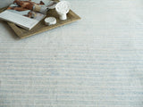 Exquisite Rugs Dusseldorf hand-tufted New Zealand Wool 7344 Blue/Ivory 9' x 6' Area Rug