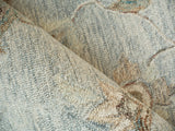 Exquisite Rugs Elegance hand-tufted New Zealand Wool 7351 Light Blue 9' x 6' Area Rug