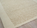 Exquisite Rugs Kokomo flatweave New Zealand Wool 7374 Wheat 10' x 8' Area Rug