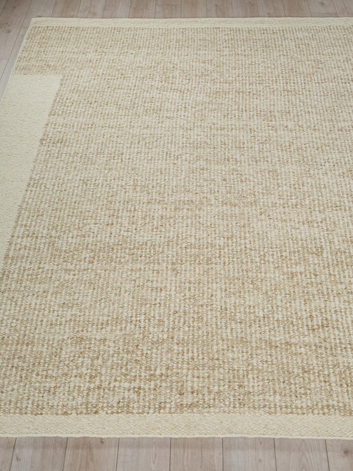 Exquisite Rugs Kokomo flatweave New Zealand Wool 7374 Wheat 12' x 9' Area Rug