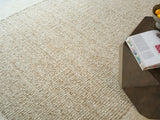 Exquisite Rugs Kokomo flatweave New Zealand Wool 7374 Wheat 12' x 9' Area Rug