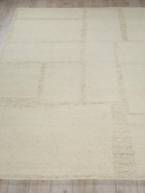 Exquisite Rugs Kokomo flatweave New Zealand Wool 7381 Ivory 10' x 8' Area Rug