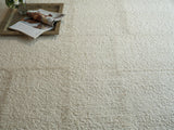 Exquisite Rugs Kokomo flatweave New Zealand Wool 7381 Ivory 10' x 8' Area Rug