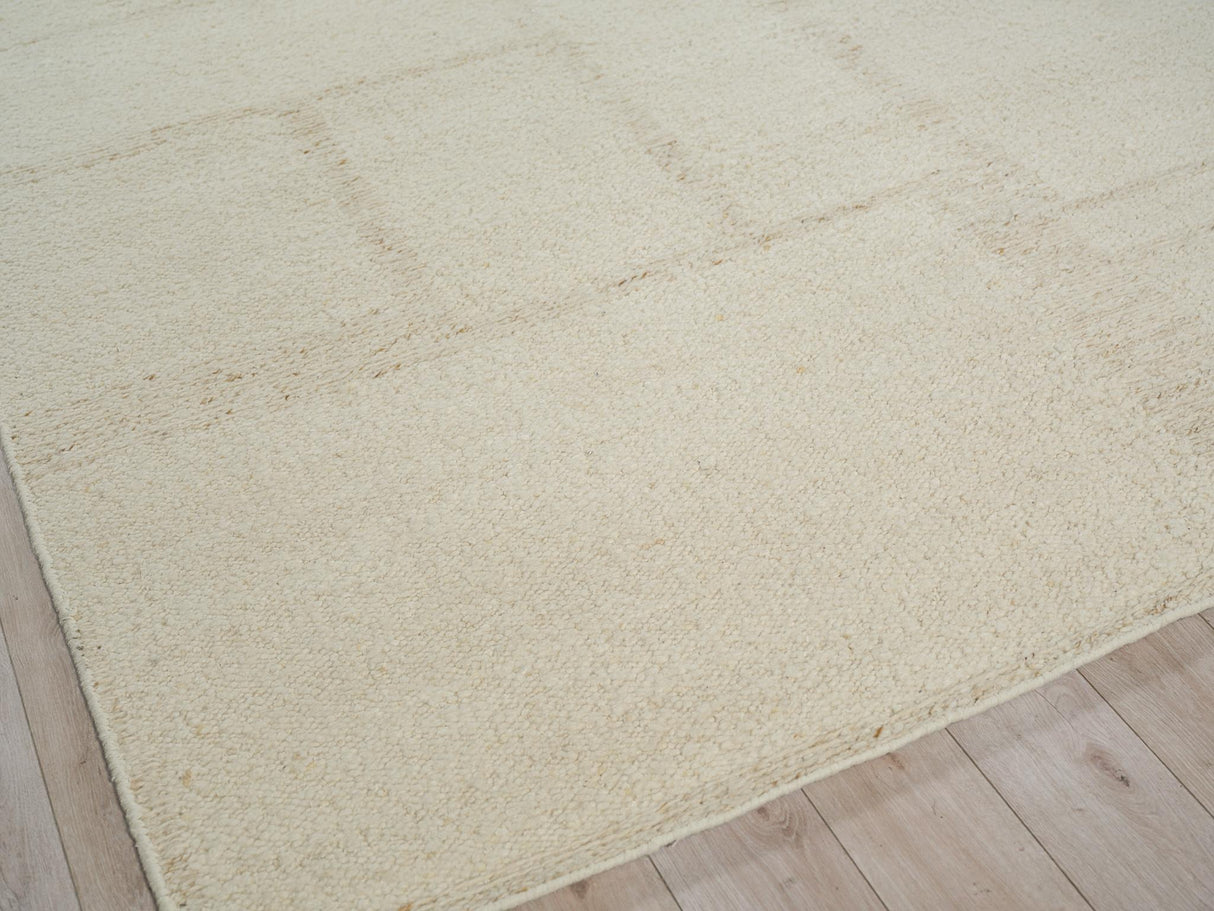 Exquisite Rugs Kokomo flatweave New Zealand Wool 7381 Ivory 12' x 9' Area Rug