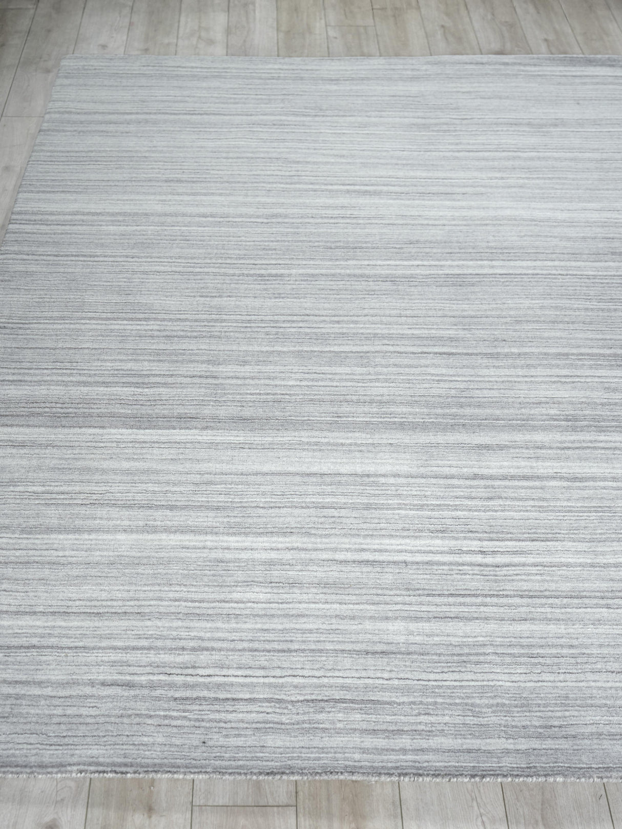 Exquisite Rugs Serenity handloomed PET 7389 Grey/Silver 9' x 6' Area Rug