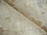 Exquisite Rugs Santorini hand-knotted Wool/Silk 7417 Light Silver 12' x 9' Area Rug