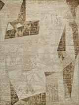 Exquisite Rugs Moderno hand-knotted New Zealand Wool 7423 Beige/Taupe/Brown 15' x 12' Area Rug
