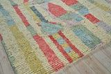 Exquisite Rugs Marrakesh hand-knotted Wool 7427 Red/Yellow/Multi 12' x 9' Area Rug