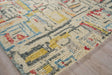 Exquisite Rugs Marrakesh hand-knotted Wool 7428 Red/Yellow/Multi 12' x 9' Area Rug