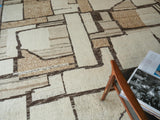 Exquisite Rugs Alcama hand-knotted New Zealand Wool 7454 Beige/Ivory/Brown 10' x 8' Area Rug
