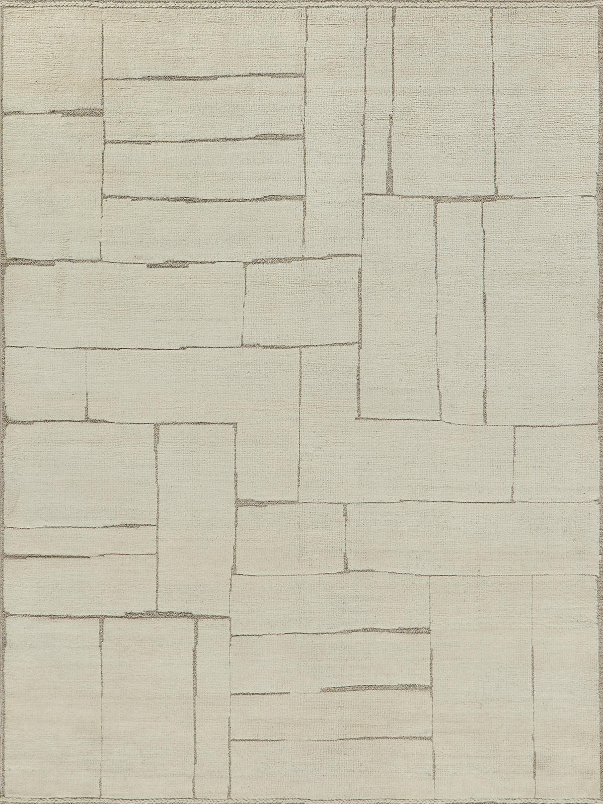 Exquisite Rugs Mojave hand-knotted New Zealand Wool 7459 Ivory/Beige 14' x 10' Area Rug