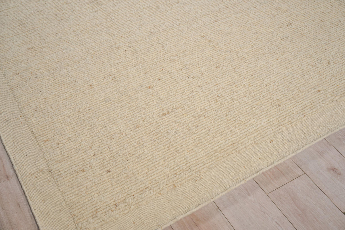 Exquisite Rugs Navarra handloomed New Zealand Wool 7460 Ivory 10' x 8' Area Rug