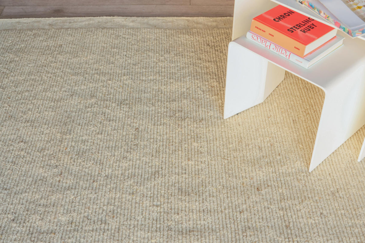 Exquisite Rugs Navarra handloomed New Zealand Wool 7460 Ivory 10' x 8' Area Rug