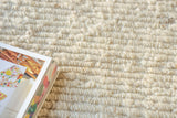 Exquisite Rugs Navarra handloomed New Zealand Wool 7460 Ivory 10' x 8' Area Rug