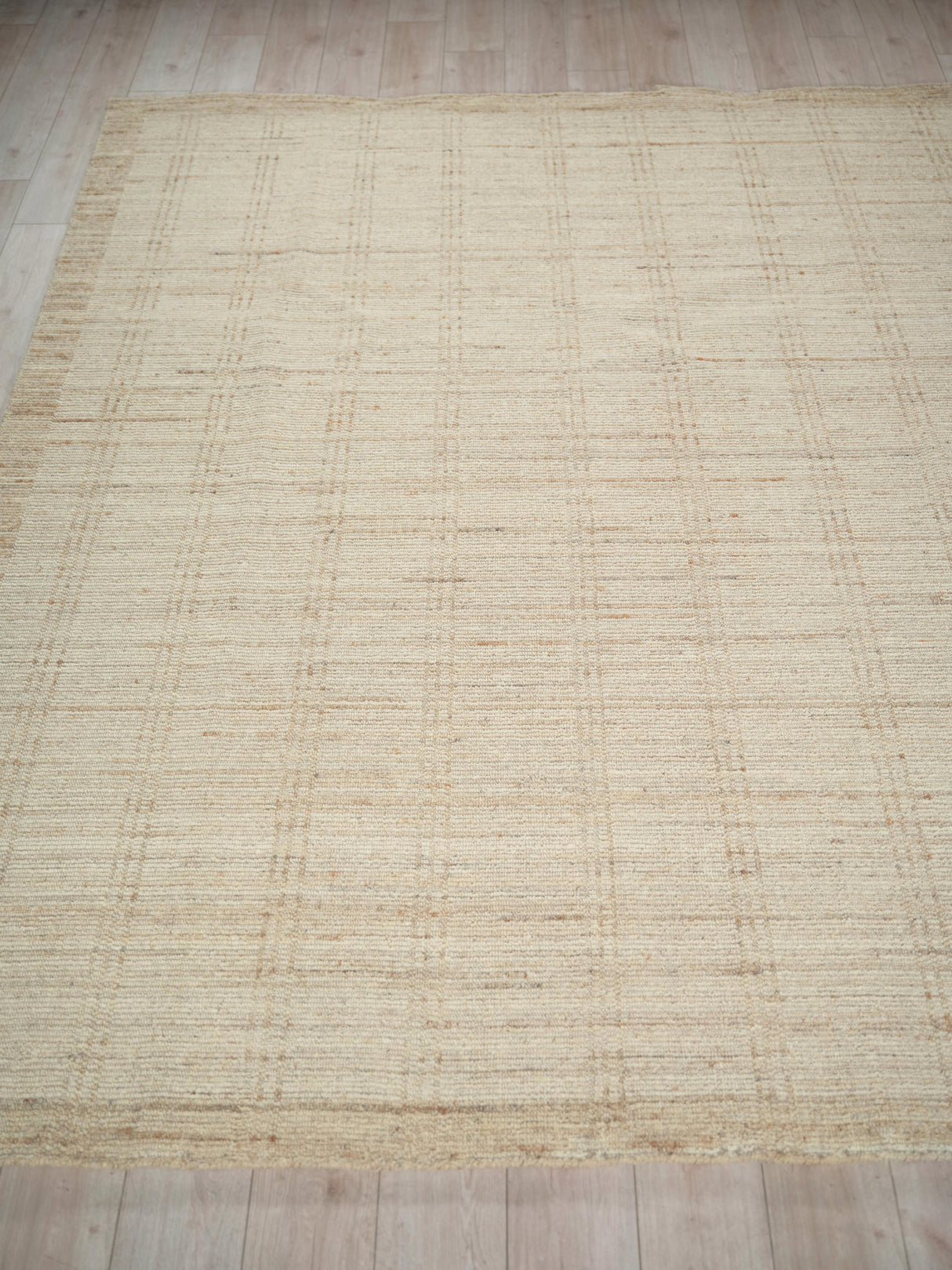 Exquisite Rugs Desi hand-knotted Wool 7461 Beige 15' x 12' Area Rug