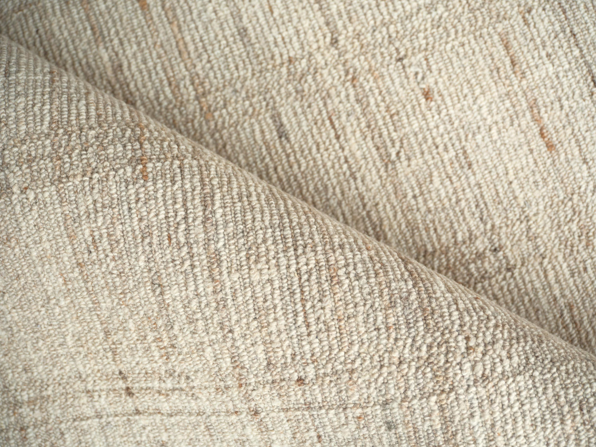 Exquisite Rugs Desi hand-knotted Wool 7461 Beige 9' x 6' Area Rug
