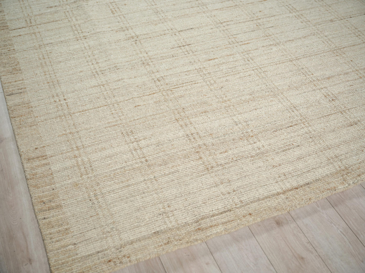 Exquisite Rugs Desi hand-knotted Wool 7461 Beige 10' x 8' Area Rug