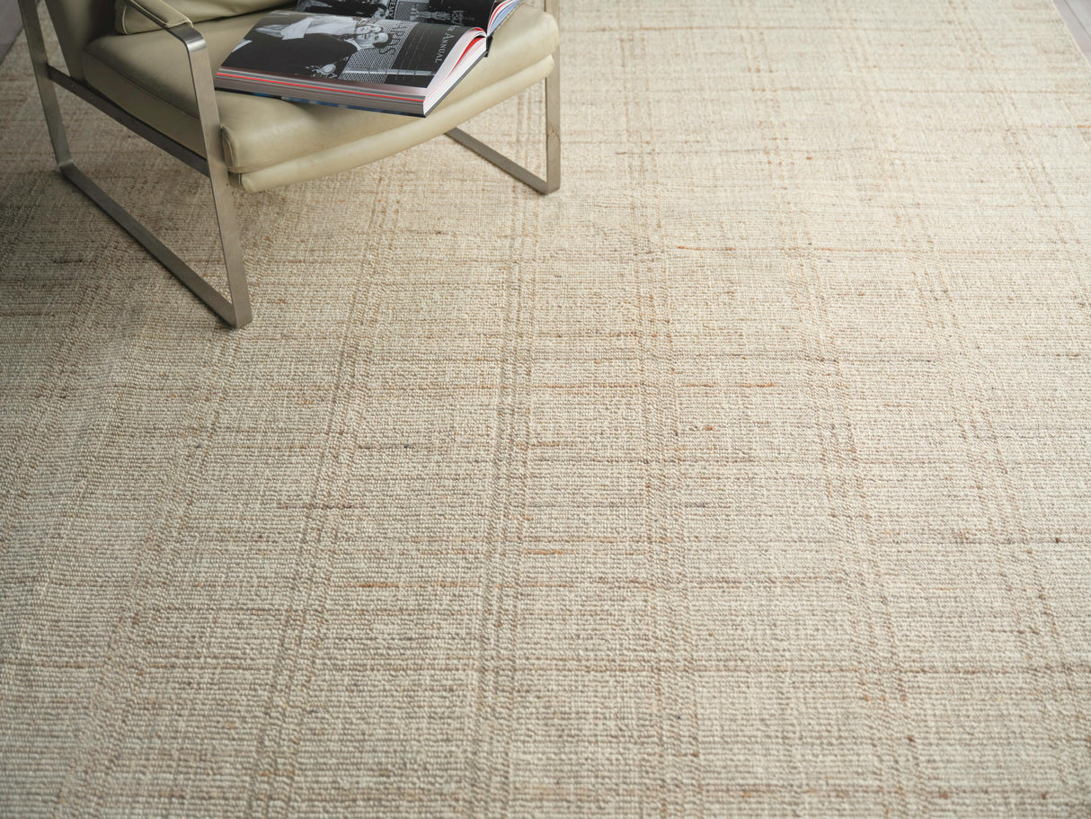 Exquisite Rugs Desi hand-knotted Wool 7461 Beige 12' x 9' Area Rug