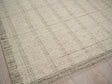 Exquisite Rugs Desi hand-knotted Wool 7462 Silver 9' x 6' Area Rug