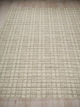 Exquisite Rugs Desi hand-knotted Wool 7463 Light Silver 14' x 10' Area Rug