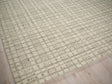 Exquisite Rugs Desi hand-knotted Wool 7463 Light Silver 15' x 12' Area Rug