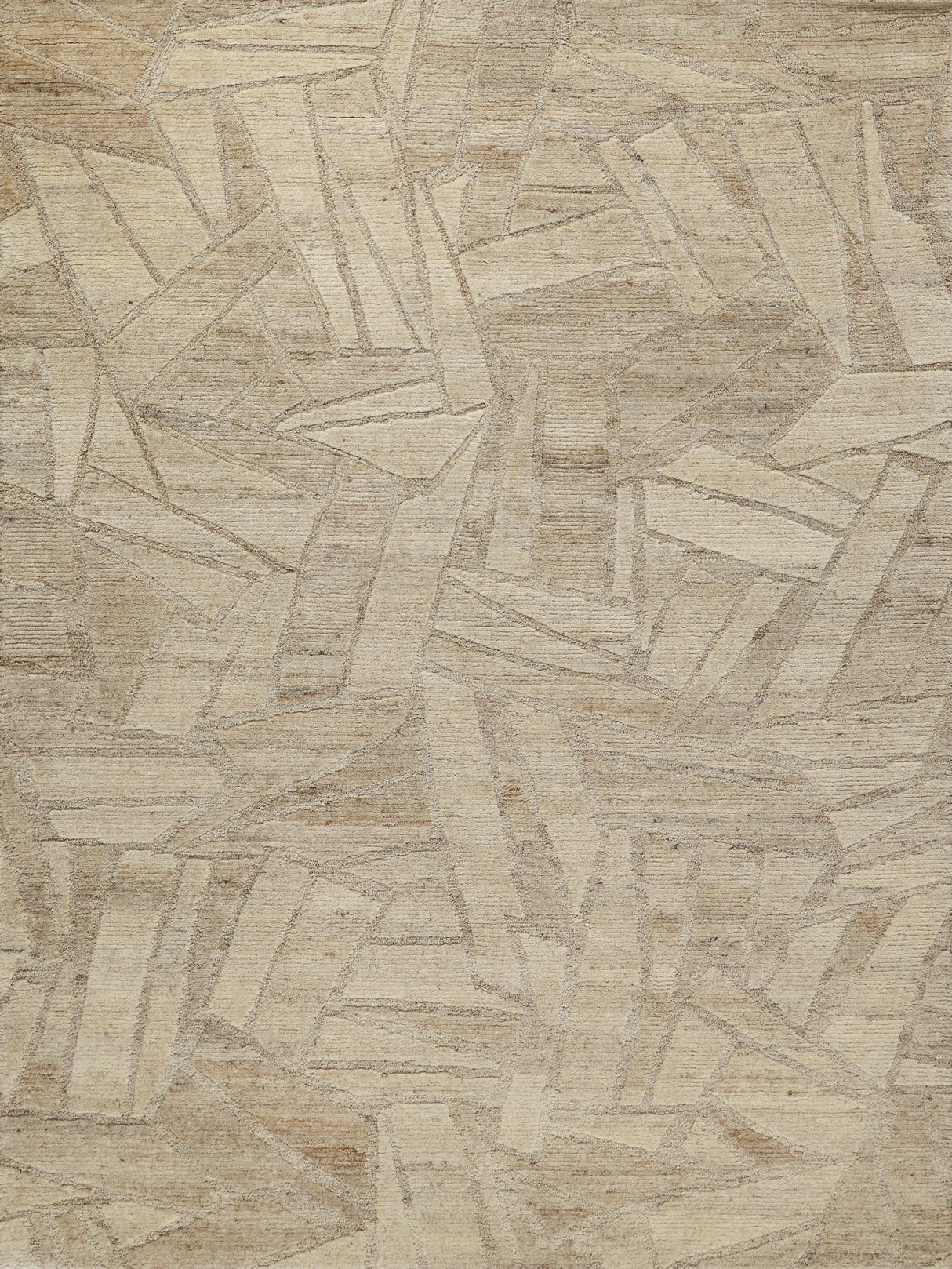 Exquisite Rugs Boma hand-knotted Wool 7465 Beige 15' x 12' Area Rug