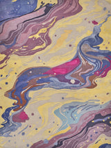 Exquisite Rugs Solara hand-tufted New Zealand Wool/Viscose 7478 Purple/Yellow/Multi 10' x 8' Area Rug