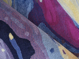 Exquisite Rugs Solara hand-tufted New Zealand Wool/Viscose 7478 Purple/Yellow/Multi 10' x 8' Area Rug